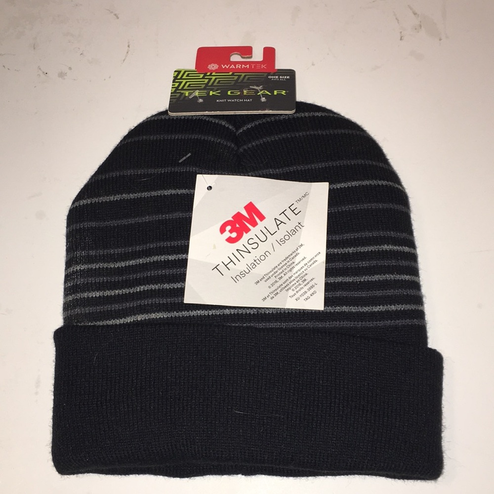 TEK GEAR OSFA WATCH CAP HEAVYWEIGHT NWT.